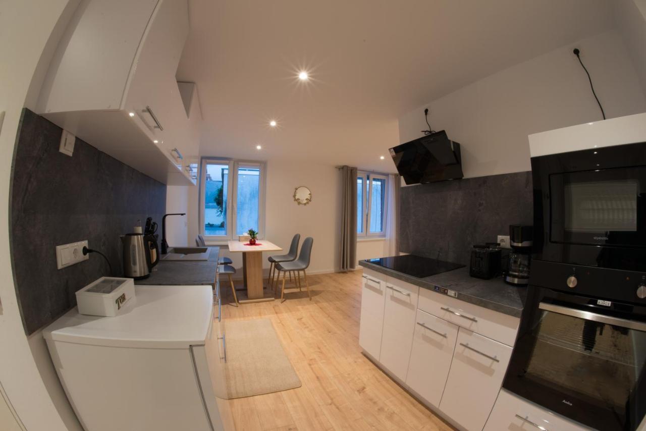 Schoene Ferienwohnung 54 M², Zentrumsnah, Kingbett 에르푸르트 외부 사진