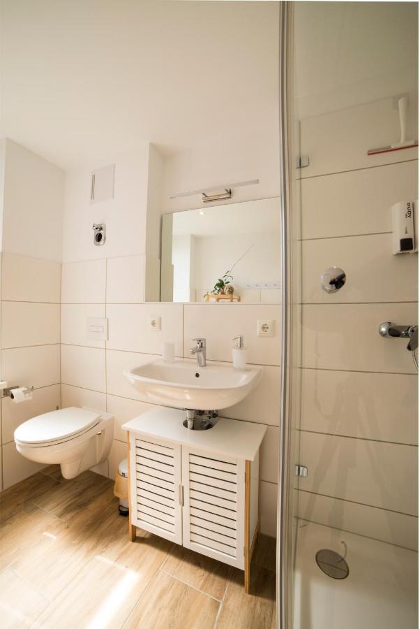Schoene Ferienwohnung 54 M², Zentrumsnah, Kingbett 에르푸르트 외부 사진