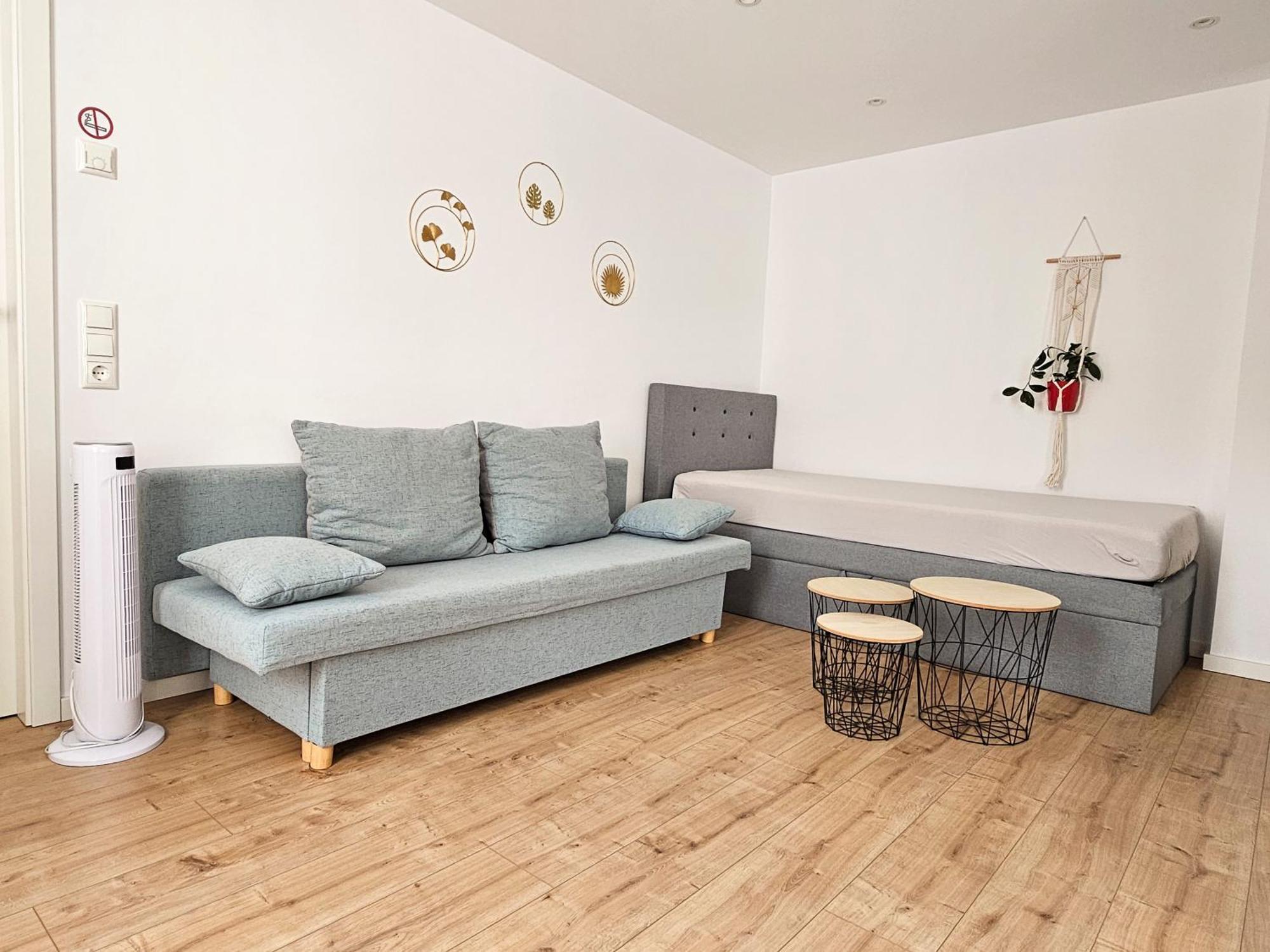 Schoene Ferienwohnung 54 M², Zentrumsnah, Kingbett 에르푸르트 외부 사진